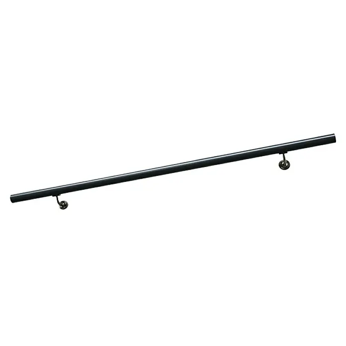 Treba Frewa Handlauf-Set H25 - Aluminium, Anthrazit, Länge: 1.500 mm - Vorderansicht
