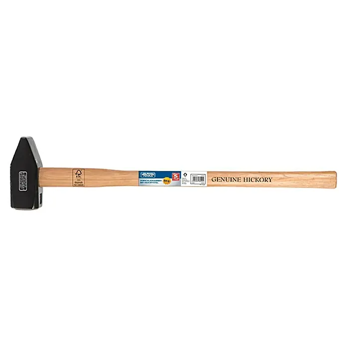 Alpha Tools Vorschlaghammer - 5.000 g, Holz Hickory - Vorderansicht