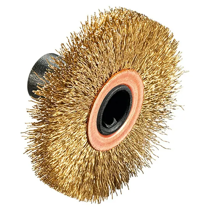 Bosch Messingbürste BM 10 - Breite: 10 mm - Vorderansicht