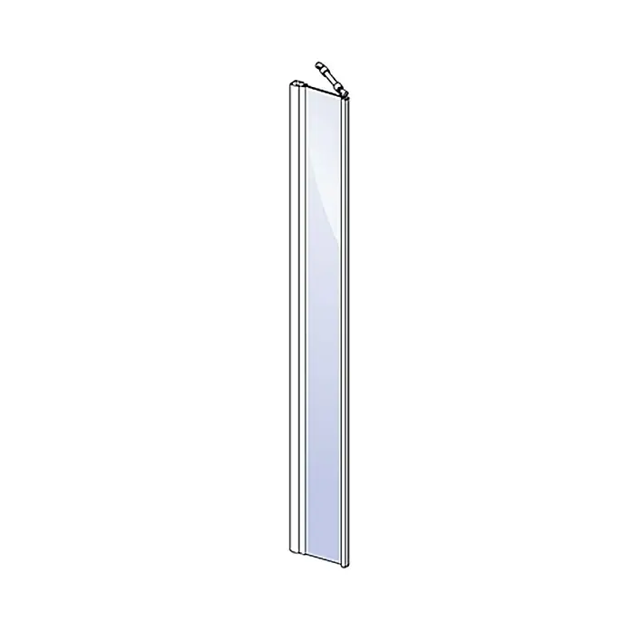 Camargue Vario Bočni dio kabine za tuš - 20 x 195 cm, Premazano, Debljina: 6 mm, Srebrne boje - Informacije o proizvodu