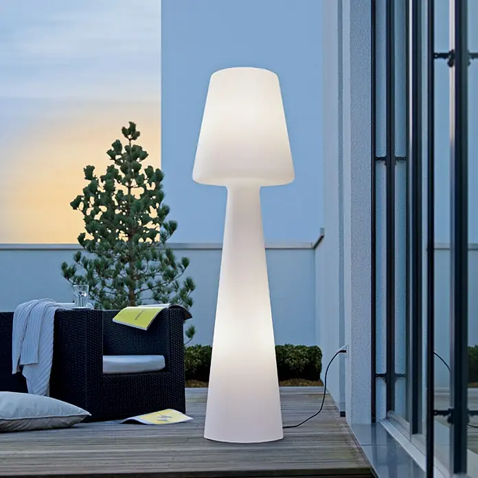 Design-Außenleuchte Lola 165 - Höhe: 165 cm, Leistung: 22 W, Warmweiß