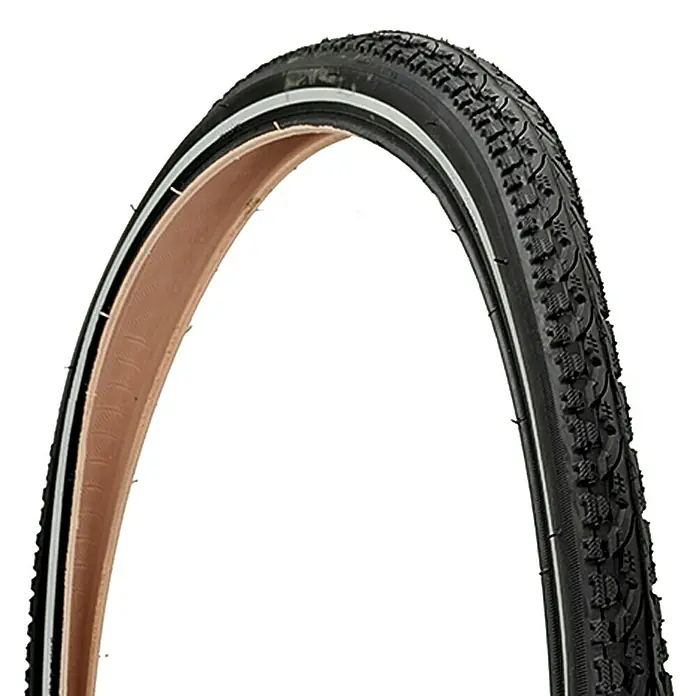 Fischer Fahrradreifen - 28″ x 1¼ bis 1,6, Pannensicher - Ansicht von oben