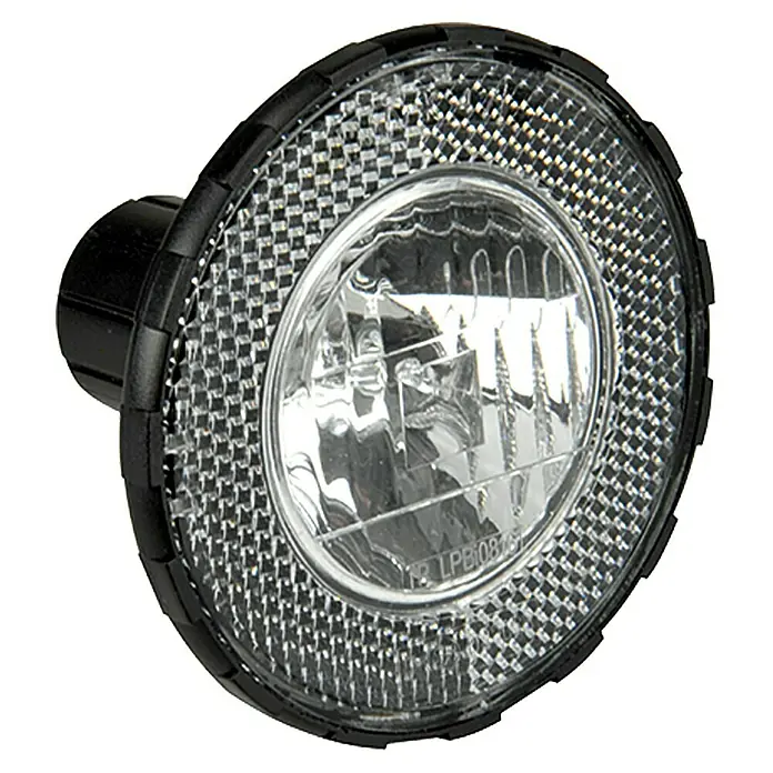 Fischer Dinamo svjetiljka - Halogena lampa, Prednji reflektor - Pogled sprijeda