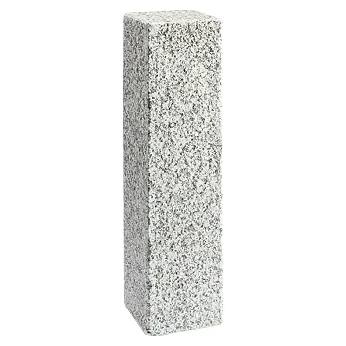 Palisade G 603 - 12 x 12 x 50 cm, Grau, Granit, Geflammt