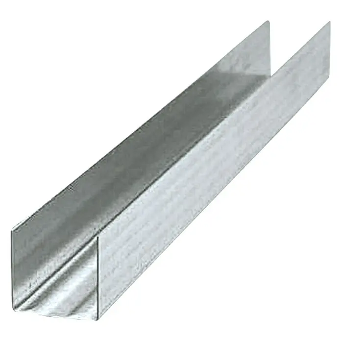 Probau UD-Wandaansluitprofiel - 200 x 2,8 x 2,7 cm, Verzinkt