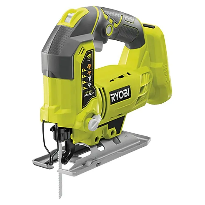 Ryobi ONE+ Akku-Stichsäge R18JS-0 - 18 V, Ohne Akku, 1.100 - 3.000 Hübe/min
