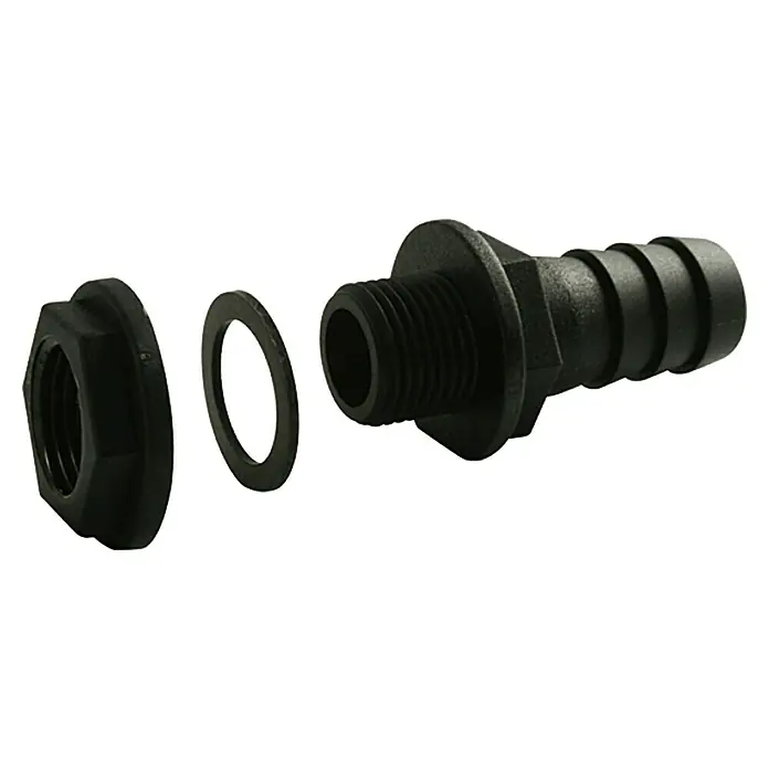 Marley Regentonnenanschluss - 25,4 mm/1″ - Rechte Seitenansicht