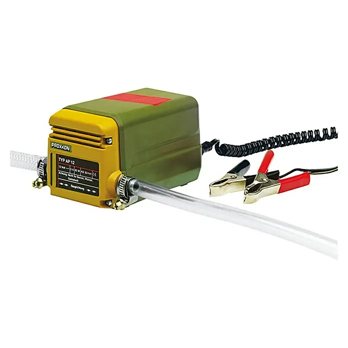 Proxxon Micromot Ölabsaugpumpe AP 12 - 120 x 90 x 90 mm, Spannung: 12 V - Linke Seitenansicht