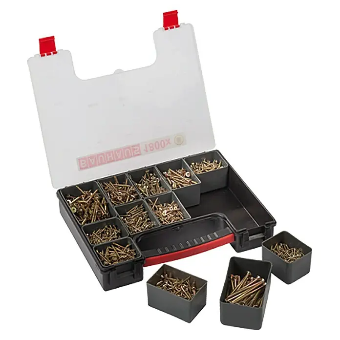 BAUHAUS Set višenamjenskih vijaka - TX za TORX pogone, 1800 dijelova