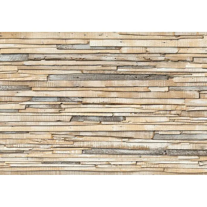 Komar Imagine Edition 3 - Stories Foto tapeta Whitewashed Wood - 8 -dij., Š x V: 368 x 254 cm, Papir - Pogled sprijeda