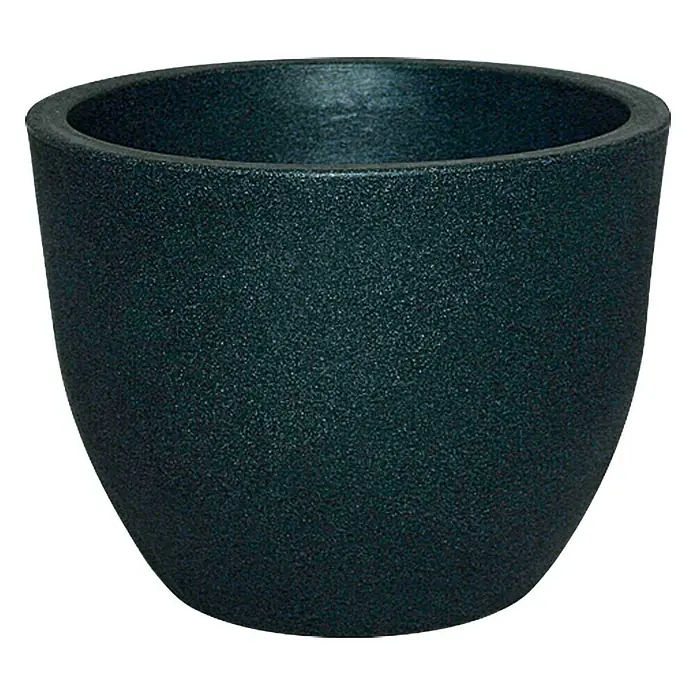 Geli Tegla za cvijeće Rimini - Maks. vanjski promjer: 40 cm, Visina: 31 cm, Plastika, Antracit