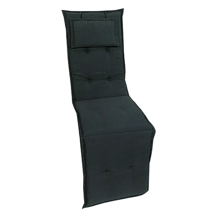 Sunfun Exclusive-Line Liegenauflage - Anthrazit, 100 % Polyester