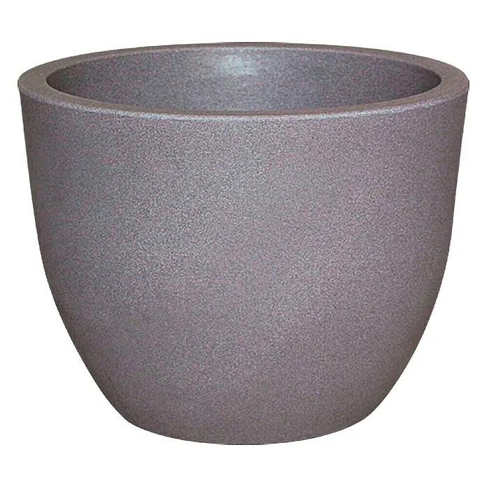 Geli Tegla za cvijeće Rimini - Maks. vanjski promjer: 40 cm, Visina: 31 cm, Plastika, Taupe