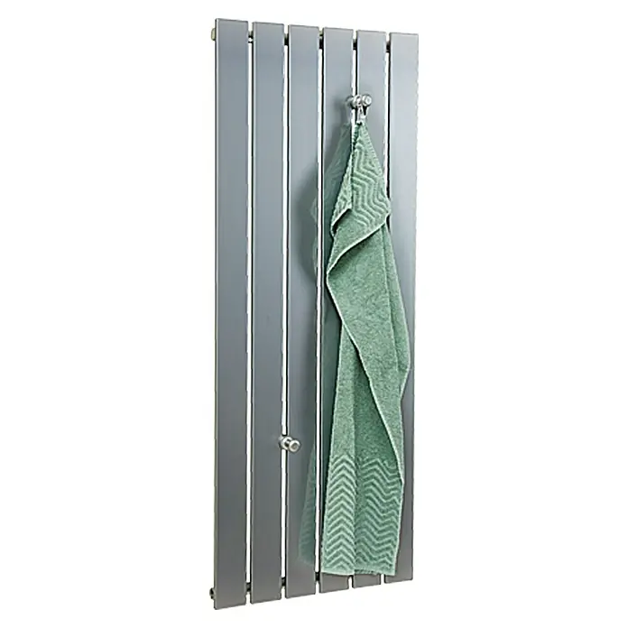 Admiral Designheizkörper Tokio - 55 x 150 cm, 799 W, Chrom Effekt - Vorderansicht