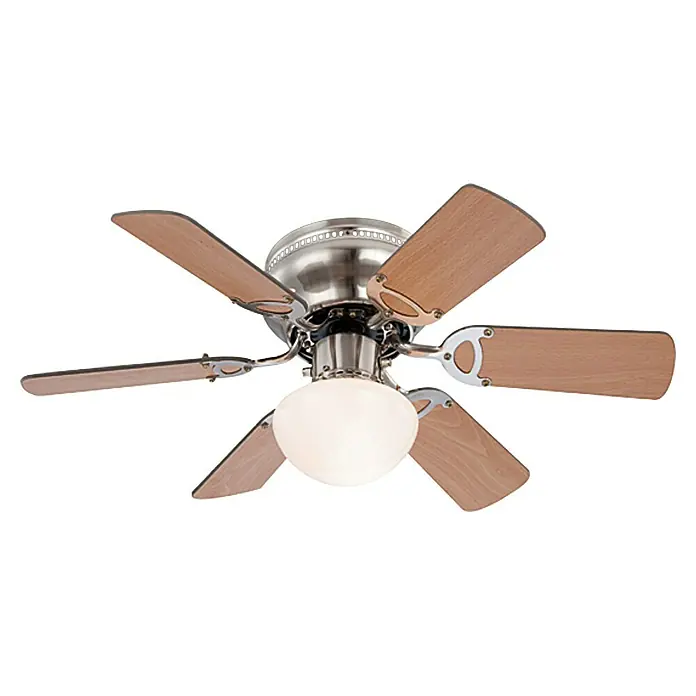 Globo Deckenventilator Ugo - 76 cm, Buche/Graphit, Max. Leistung: 60 W