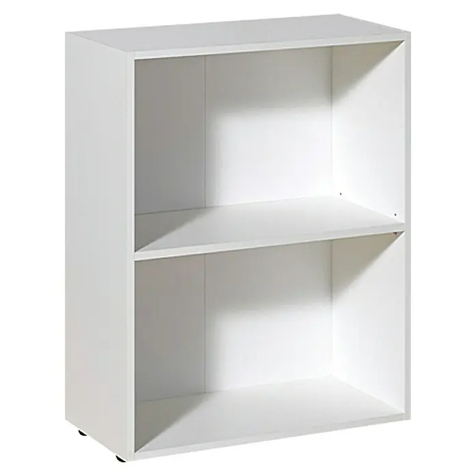 Regalux Regal Trio - 60 x 76,8 cm, Bijele boje, Nosivost: 5 kg/polica - Pogled s lijeve strane