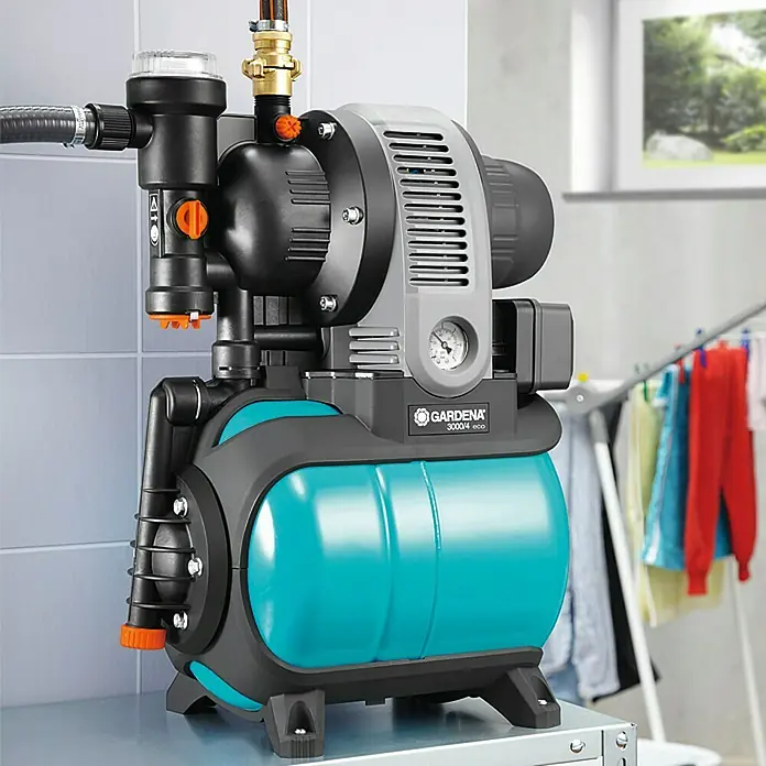 Gardena Classic Kućni automat za vodu 3000/4 eco - 650 W, Maksimalni protok: 2.800 l/h, Maksimalni tlak: 4 bar - Proizvod u upotrebi