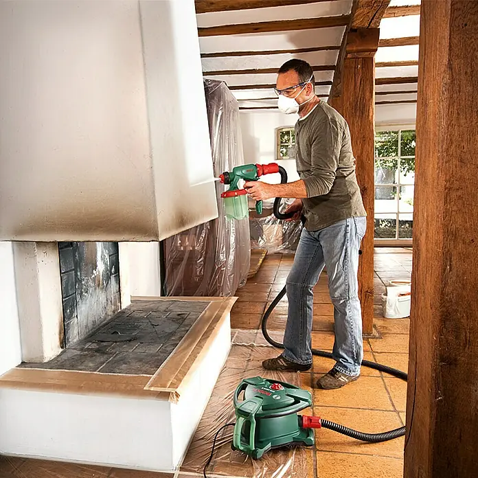 Bosch Sustav za prskanje boje PFS 5000 E - Prikladno za: Sve vrste boja, Snaga potrošnje: 1.200 W, 1.000 ml