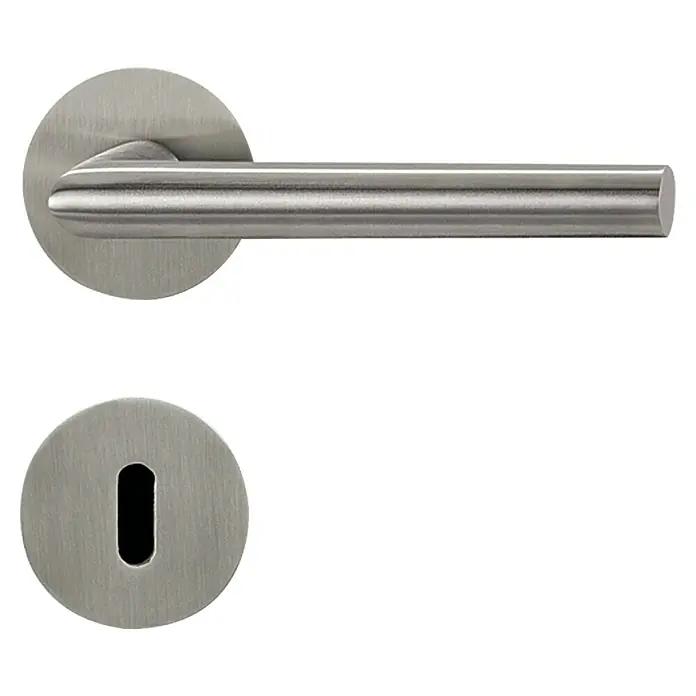 Diamond Doors Design Zimmertürgarnitur Austin - Matt, Türgriffgarnitur, Türstärke: 40 mm - 45 mm - Vorderansicht