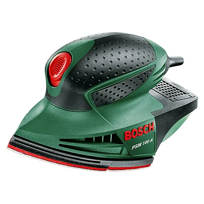 Bosch Multischleifer PSM 100 A - 100 W, 26.000 U/min - Vorderansicht