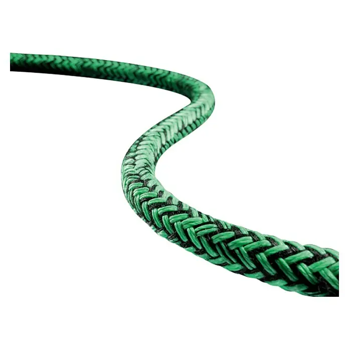 Robline Leine Meterware Coppa 3000 - 8 mm, Schwarz/Grün, Dyneema SK78