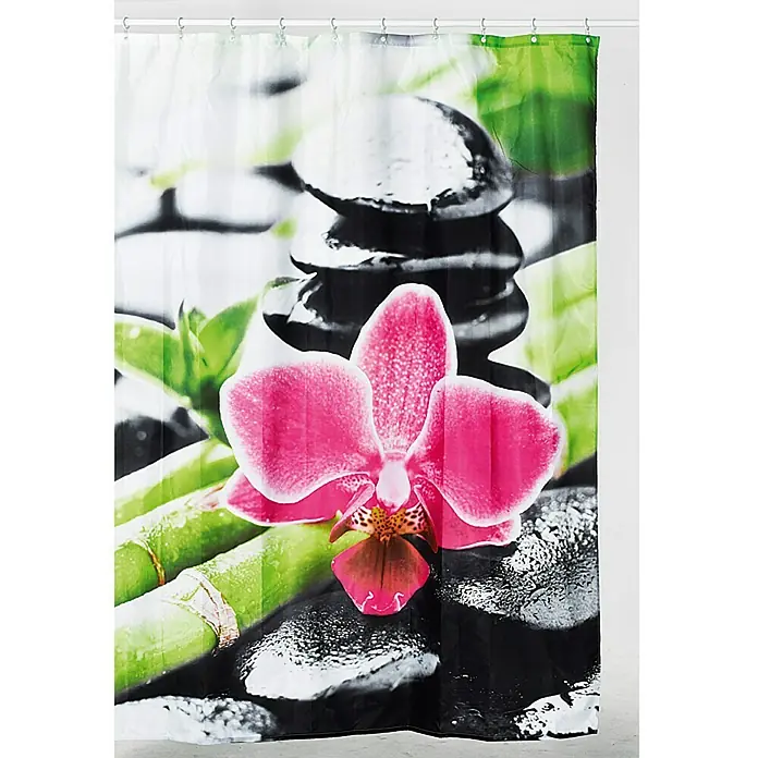 Venus Douchegordijn, textiel Orchidee - 180 x 200 cm, 100% Polyester