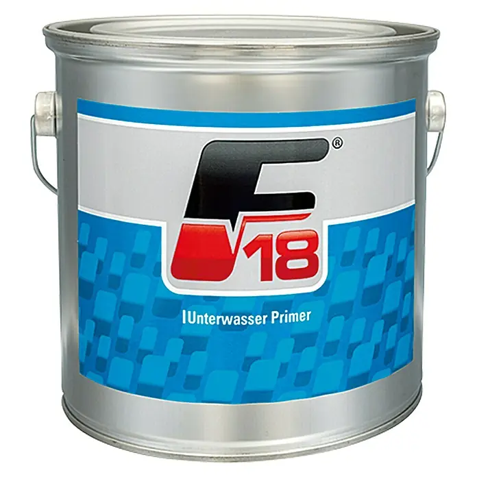 F18 Unterwasser-Primer - 2,5 l, Grau, Matt - Vorderansicht