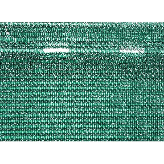 Zaunblende Meterware - Höhe: 1 m, HDPE Gewebe, Grün - Detailaufnahme