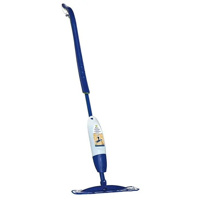 Bona Spray Mop für Holzfußböden - Mikrofaser, 1 x Bona Spray Mop, 1 x Bona Spray Mop Refiller (Kartusche), 1 x Bona Mikrofaser-Reinigungspad - Rechte Seitenansicht