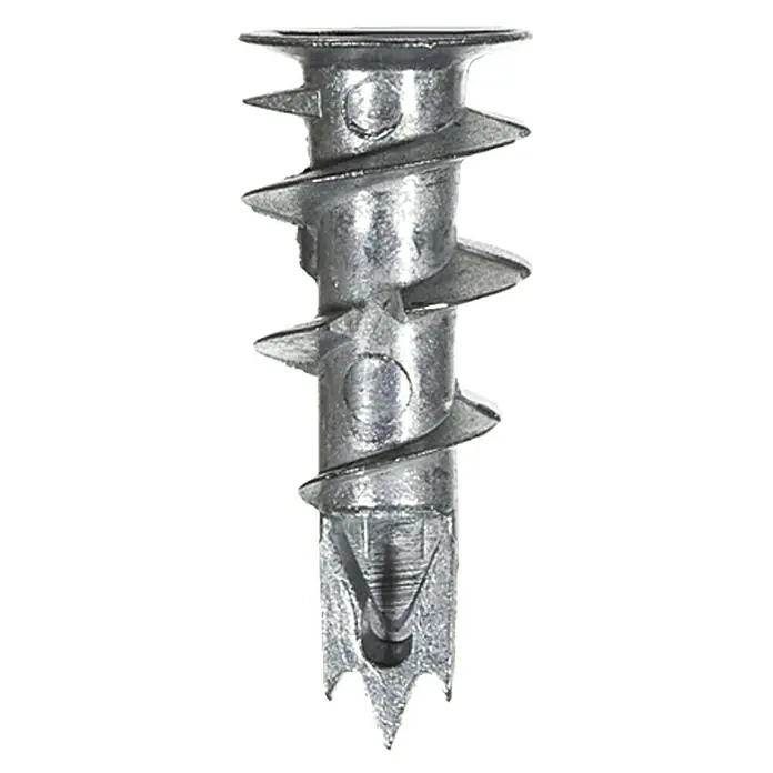 Fischer Tiple za gips GKM - Duljina tiple: 31 mm, 100 kom, Bez vijaka/kuka, Izvedba tiple: S rubom