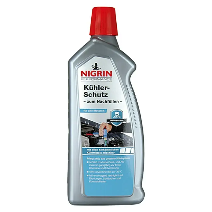 Nigrin Performance Kühlerschutz - 1 l, Geeignet für: Alle Motoren, -36 °C