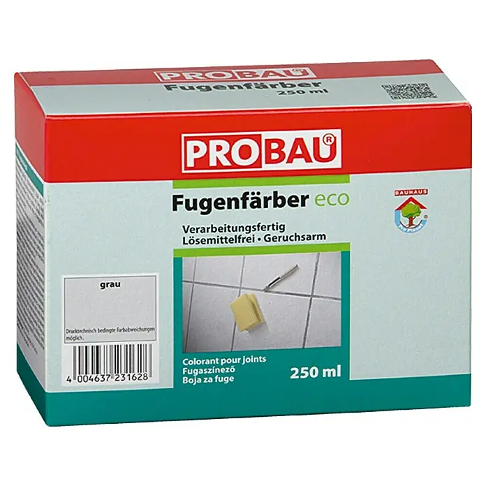 Probau eco Fugenfärber - Grau, 250 ml - Vorderansicht