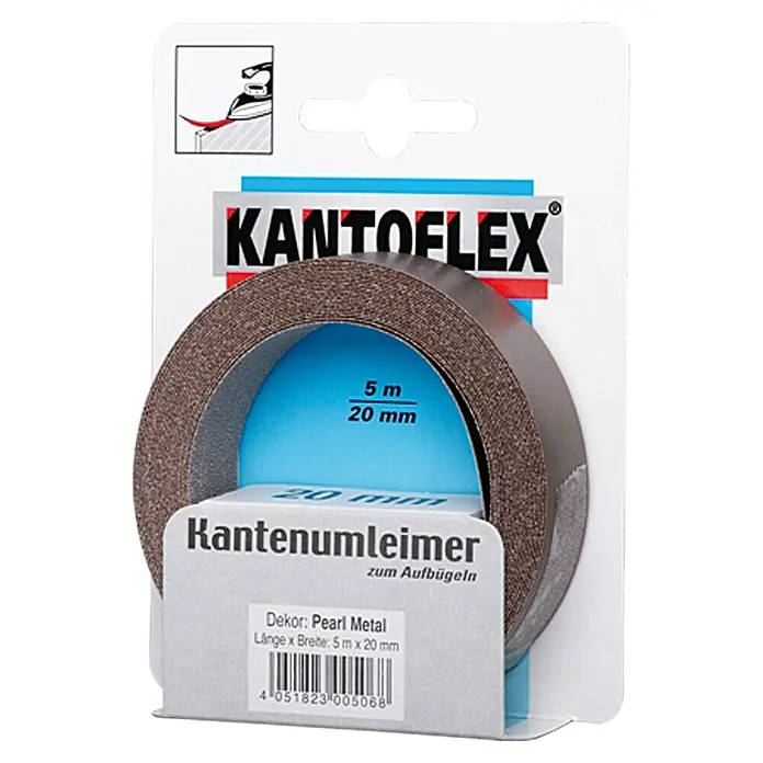 Kantoflex Kantenband - Pearl Metal, l x b: 5 m x 20 mm - Vooraanzicht