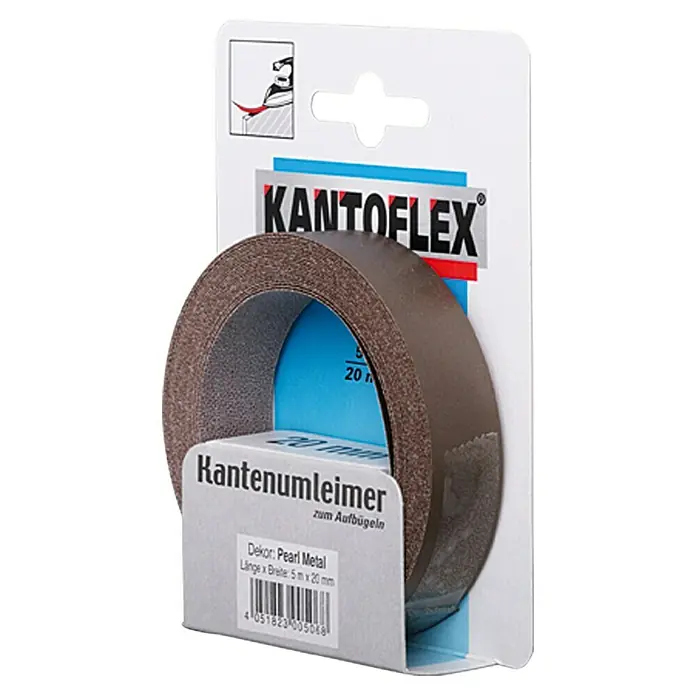 Kantoflex Kantenband - Pearl Metal, l x b: 5 m x 20 mm - Zijaanzicht rechts
