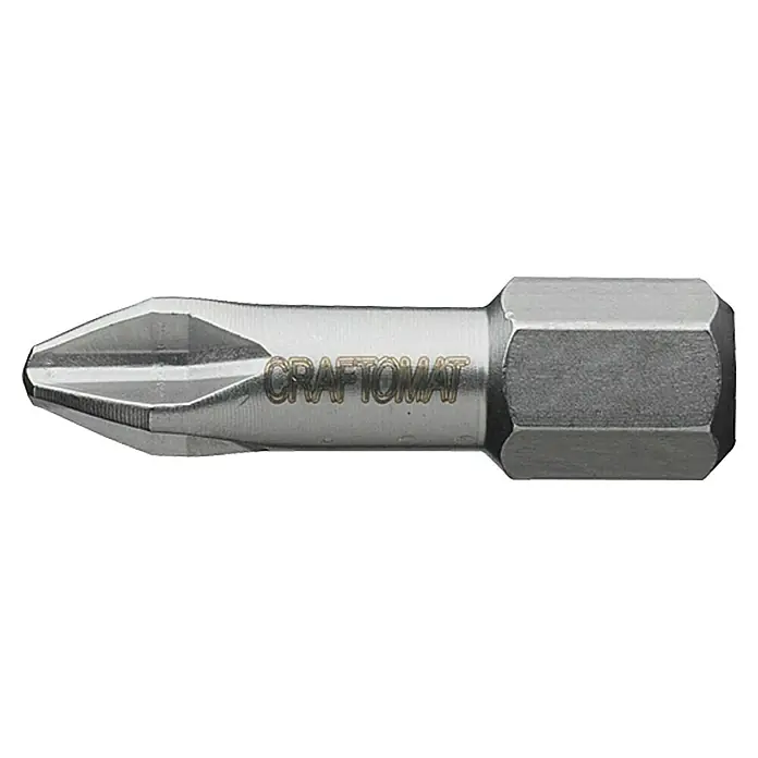 Craftomat Bit - PH 2, Edelstahl