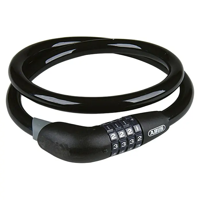Abus Zahlen-Kabelschloss 3340/85 - Länge: 90 cm, Durchmesser: 15 mm - Vorderansicht