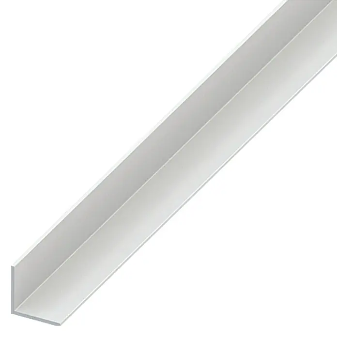 Kantoflex Rubni profil - 1.000 x 10 x 10 mm, Debljina: 1 mm, PVC, Bijele boje - Pogled s lijeve strane