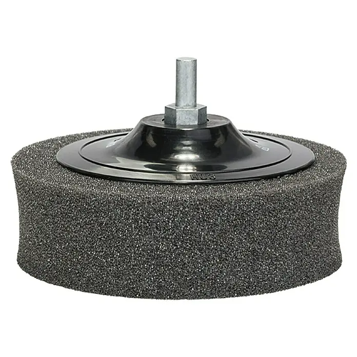 Craftomat Polierschwamm - Passend für: Bohrfutter, Durchmesser: 125 mm - Detailaufnahme