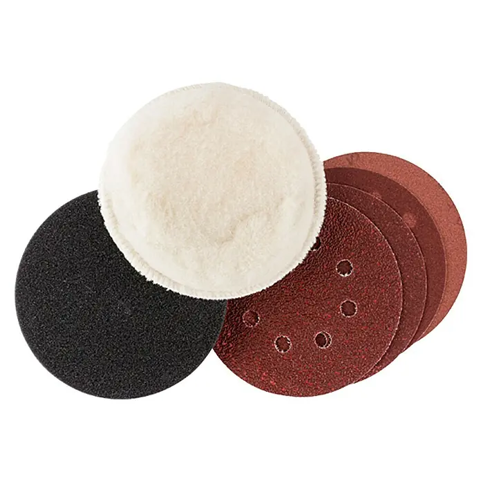Craftomat Schleifblatt-Set - Durchmesser: 125 mm, 22 -tlg. - Vorderansicht