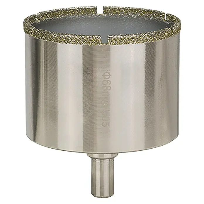 Craftomat Dijamantna kruna za bušenje rupa Keramik - 68 mm, Dubina reza: maks. 35 mm - Pogled sprijeda
