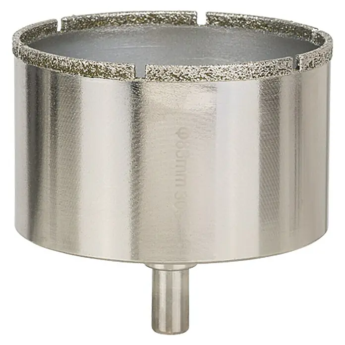 Craftomat Dijamantna kruna za bušenje rupa Keramik - 83 mm, Dubina reza: maks. 35 mm - Pogled sprijeda