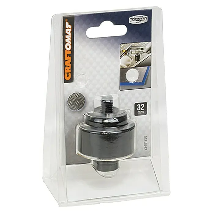 Craftomat Alat za izradu rupa na sudoperu - 32 mm, Prikladno za: Sudoperi - Pogled sprijeda