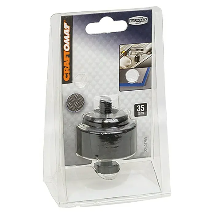 Craftomat Lochstanze - 35 mm, Geeignet für: Aluminium - Vorderansicht