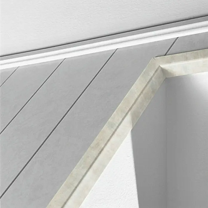 LOGOCLIC Winkelleiste Metallic - 2,6 m x 28 mm x 28 mm - Stimmungsaufnahme