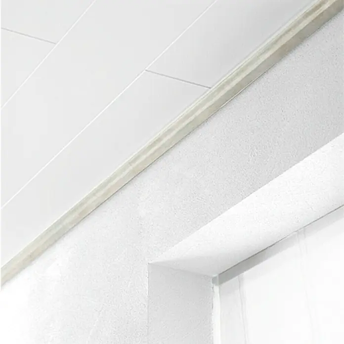 LOGOCLIC Deckenabschlussleiste Metallic - 2,6 m x 36 mm x 16 mm
