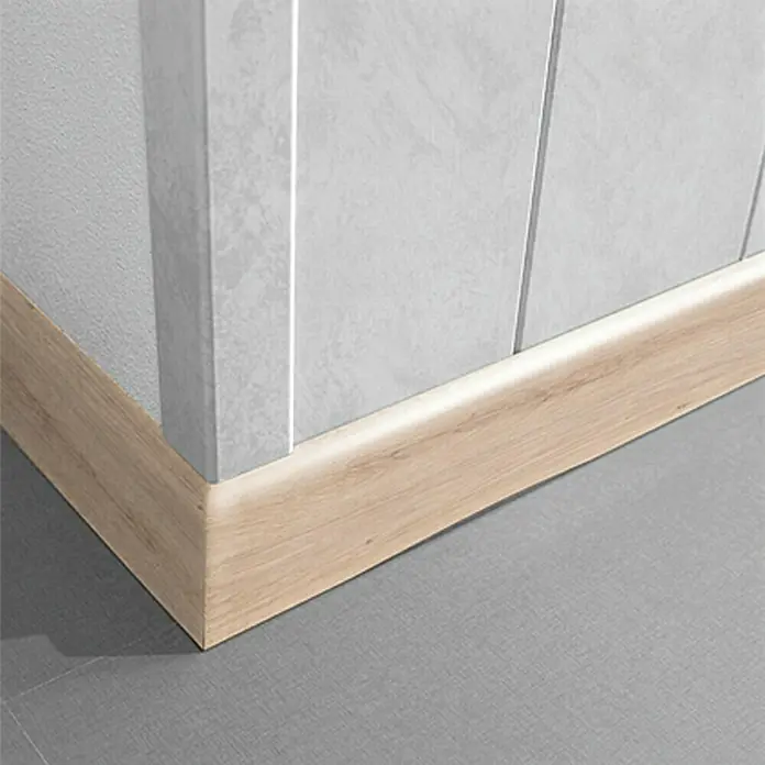 LOGOCLIC Fußleiste K 58 Eiche Colorado - 2,6 m x 10 mm x 58 mm