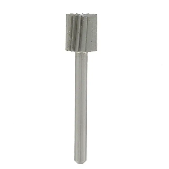 Dremel Fräsmesser Mod. 115 - Durchmesser Kopf: 7,8 mm, Zylinderkopf, Hartmetall, 2 Stk. - Vorderansicht