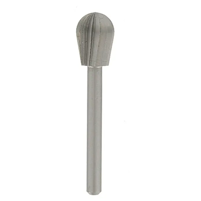 Dremel Fräsmesser Mod. 134 - Durchmesser Kopf: 7,9 mm, Geschoss-Kopf, Hartmetall, 2 Stk. - Vorderansicht