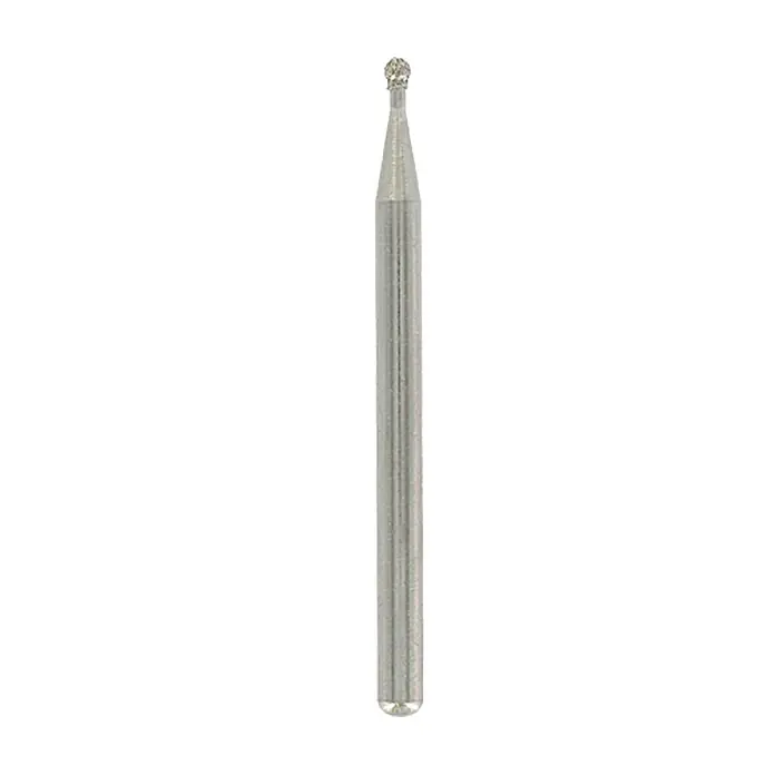 Dremel Diamant-Schleifstifte Mod. 7103 - Durchmesser Kopf: 2 mm Rund, 2 Stk. - Vorderansicht