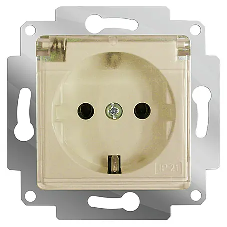 Voltomat MIKRO Steckdose mit Klappdeckel